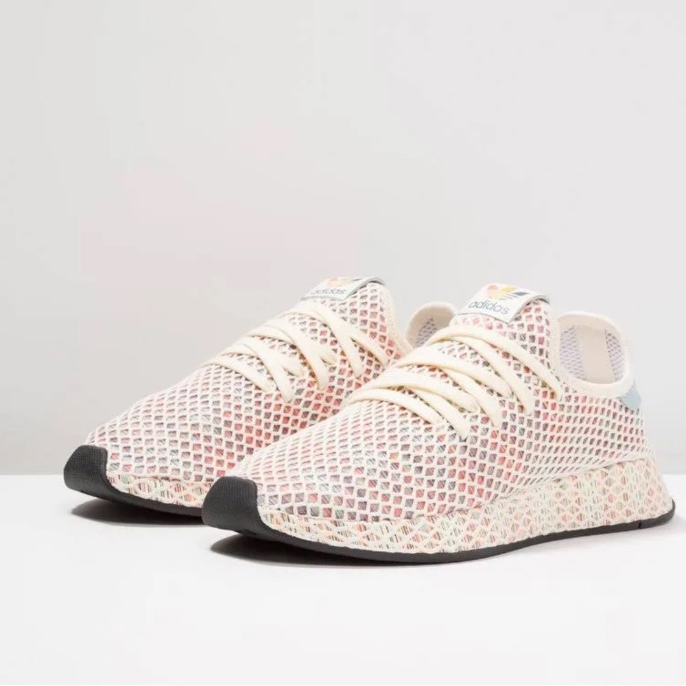 ADIDAS ORIGINALS DEERUPT PRIDE Sneakers Men (Multicolor) Size 14